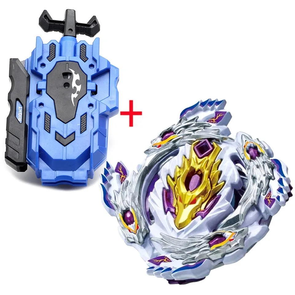 b110 Горячая Beyblade Burst пусковая установка левая и правая двухсторонняя Проводная пусковая машина Bayblade игрушка Bable Drain Fafnir Phoenix Bayblade Рождественский подарок - Цвет: b110