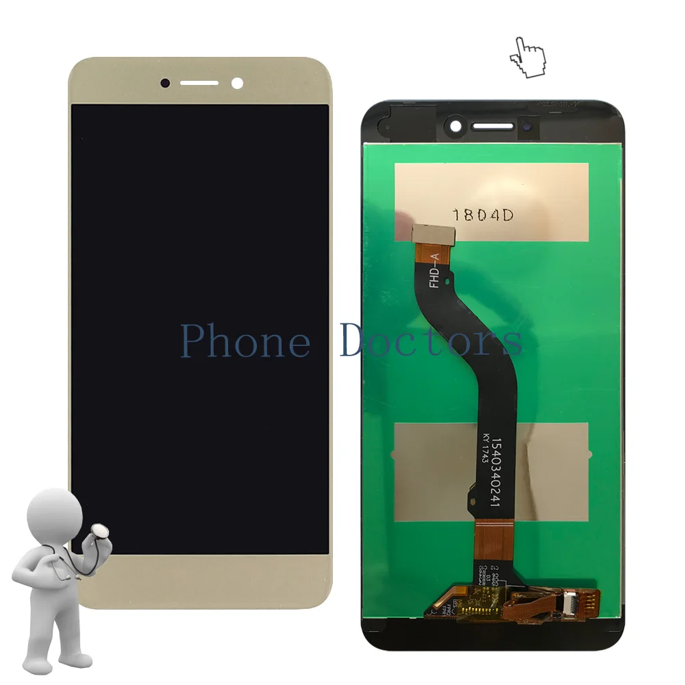 ЖК дисплей + рамка для Huawei Honor 8 Lite/Nova Lite WAS LX1A PRA LX2 с сенсорным экраном дигитайзер