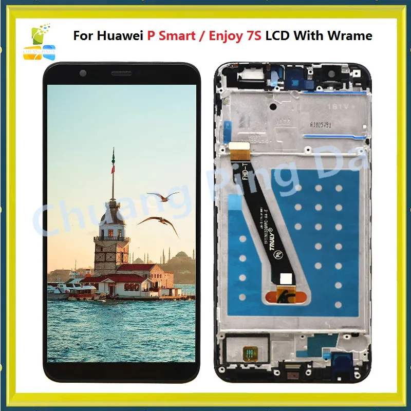 Умный ЖК-дисплей Huawei P с сенсорным экраном и дигитайзером в сборе рамкой для Holly 4