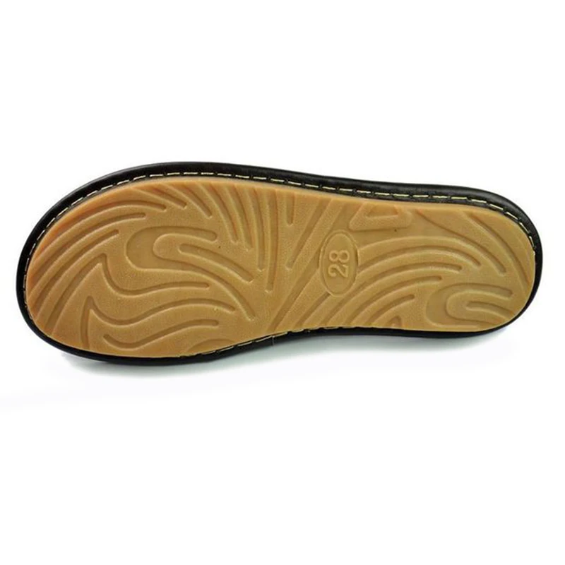 Новое поступление Летние мужские тапочки из овечьей кожи Австралийские меховые