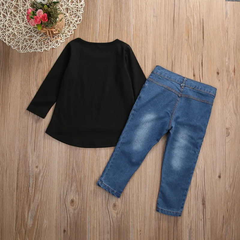 Комплект одежды для маленьких девочек коллекция 2017 года Осенний Повседневный