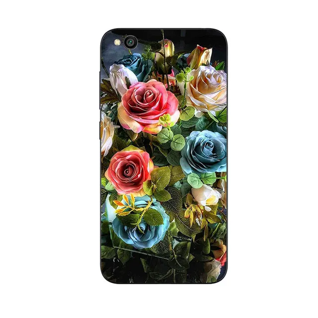 1 Redmi GO Силиконовый чехол для Xiaomi Redmi GO с рисунком из мультфильма, задняя крышка из ТПУ, чехол для телефона Xiaomi Redmi GO, мягкий прозрачный бампер Redmi Go 5,0'' - Цвет: 1 Redmi GO