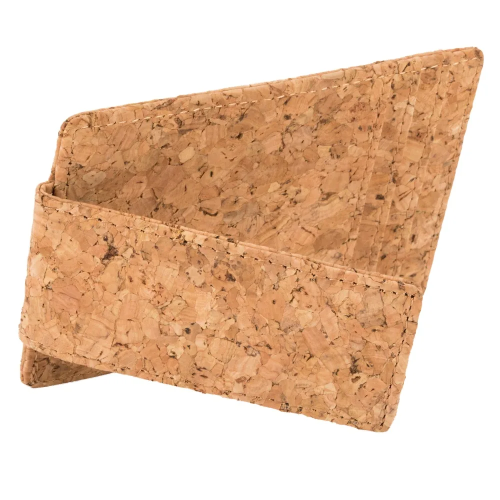 Money Clip Front Pocket Wallet Leather RFID Blocking Strong Magnet thin Red Wine Cork Fabric | Багаж и сумки