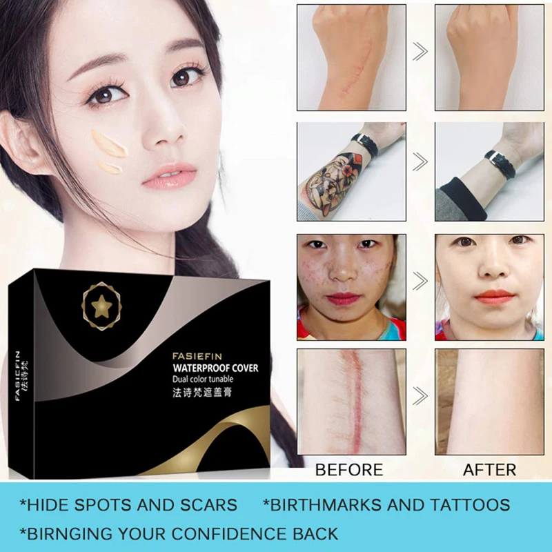 

Cover tattoo makeup/Scar, cover tattoo make up,best tattoo makeup coverup, Professional Waterproof Tattoos Cover Up Concealer
