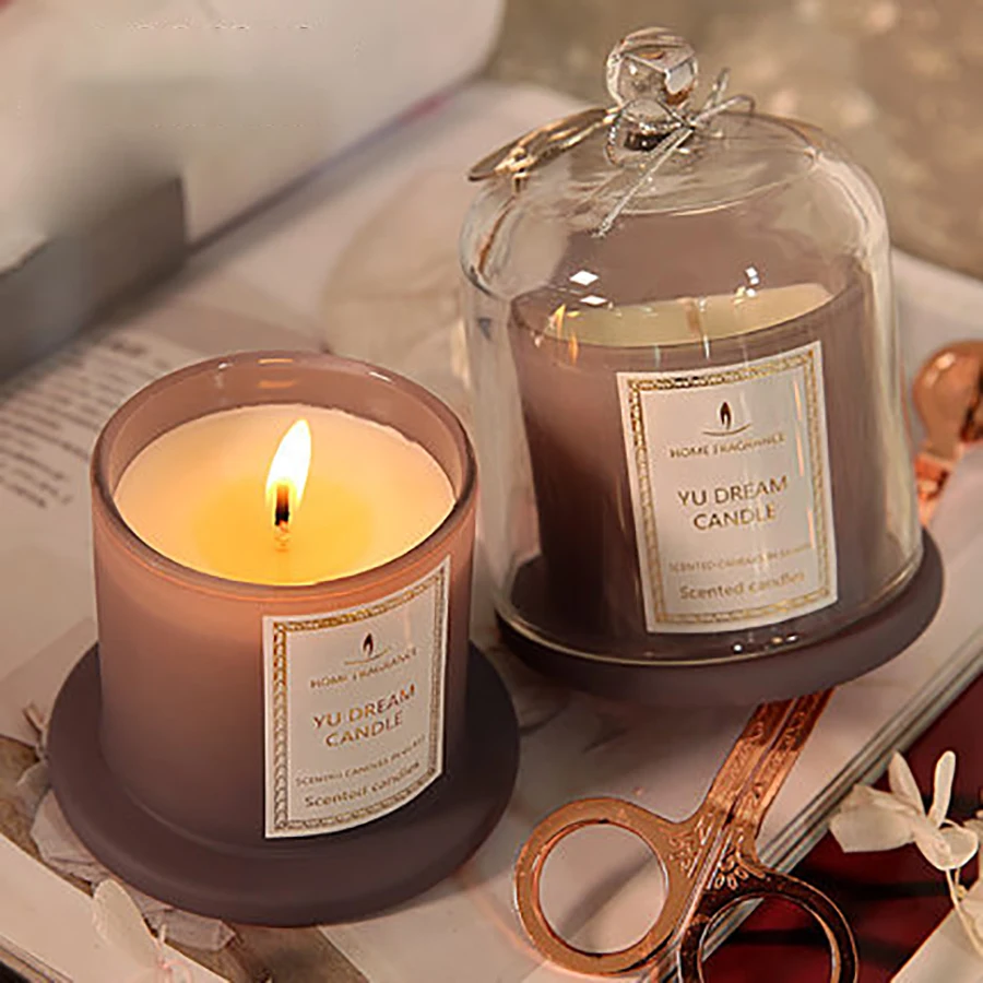 Домашний Романтический Scentend Bougie Blanche подарок на день рождения Рождество