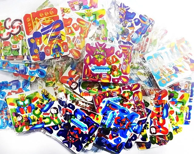 

24 pc MINI 3D PUZZLE CARD 4X5cm Birthday PARTY Favors TOYS ASSEMBLE FIGURE random design Pinata Bag Filler Loot Gag School