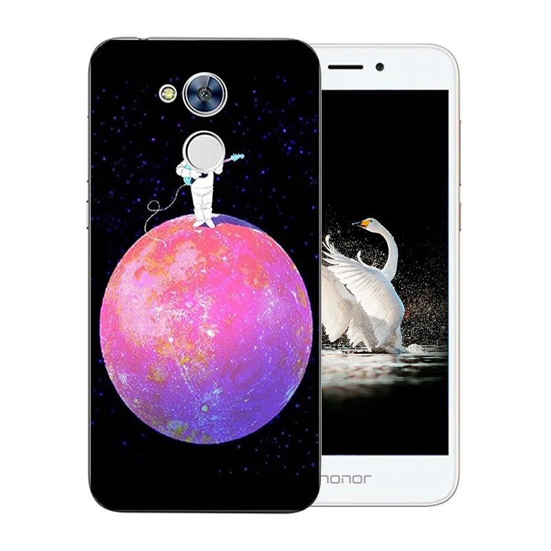Phone Case 5.0 inch for Huawei Honor 6A Back Cover 6 A Shell TPU Soft Silicone Space World Pattern Matte Protect |