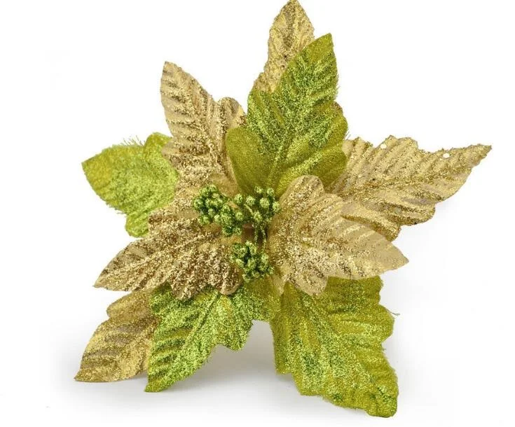 6 шт. 20 см блестящий порошок цветок целозии кристаты подвесной орнамент с паром