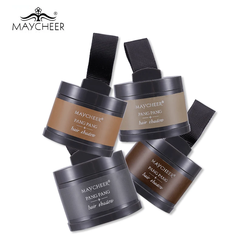 Новая мода MAYCHEER пудра для бровей/линия для волос Тени пудра Макияж экстракт розы легко носить макияж бровей с зеркалом и пуховкой