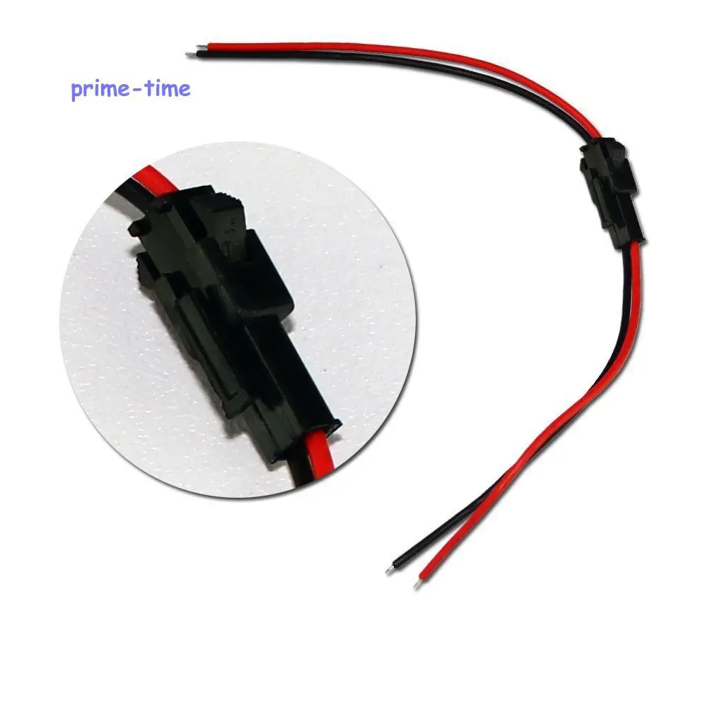 10 пар 2 контактный Штекерный и гнездовой разъем JST с проводом 15 см для