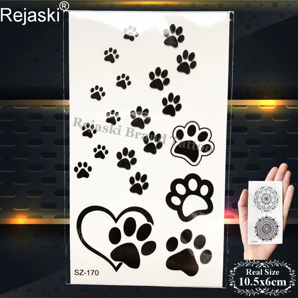 PSZ170 Rejaski черные временные тату наклейки для женщин Айсберг рука геометрические водостойкие татуировки мужские горные поддельные татуировки 3D Летний стиль - Цвет: PSZ170