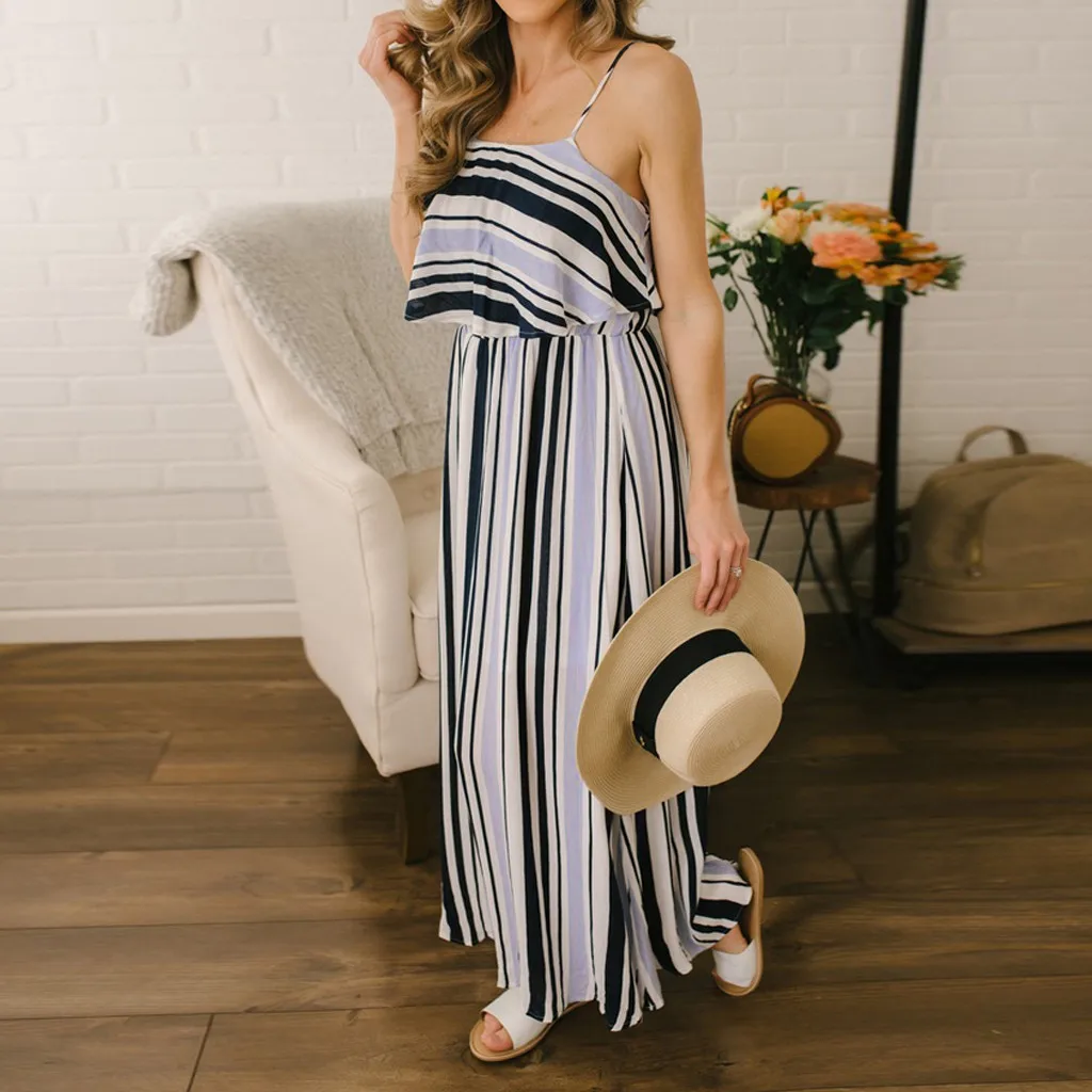 2019 новинка хит продаж женское летнее сексуальное платье с бретельками открытыми