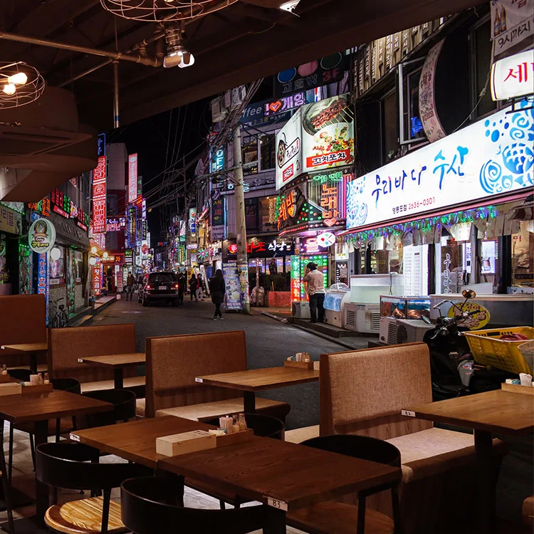 

Custom 3D photo wallpaper 3D stereo Korea wallpaper leisure Bar Cafe Restaurant fried snack shop bedroom wallpaper mural