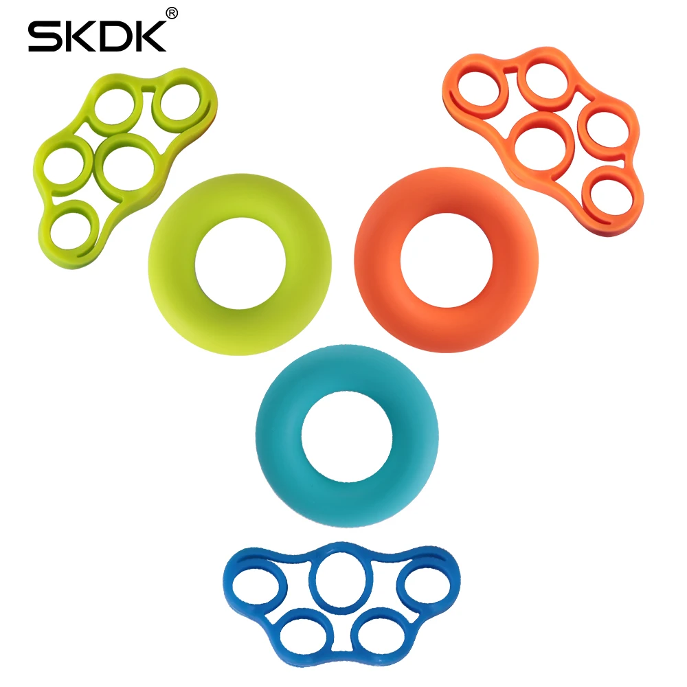 SKDK 1 набор силиконовых колец для рук профессиональный тренажер пальцев