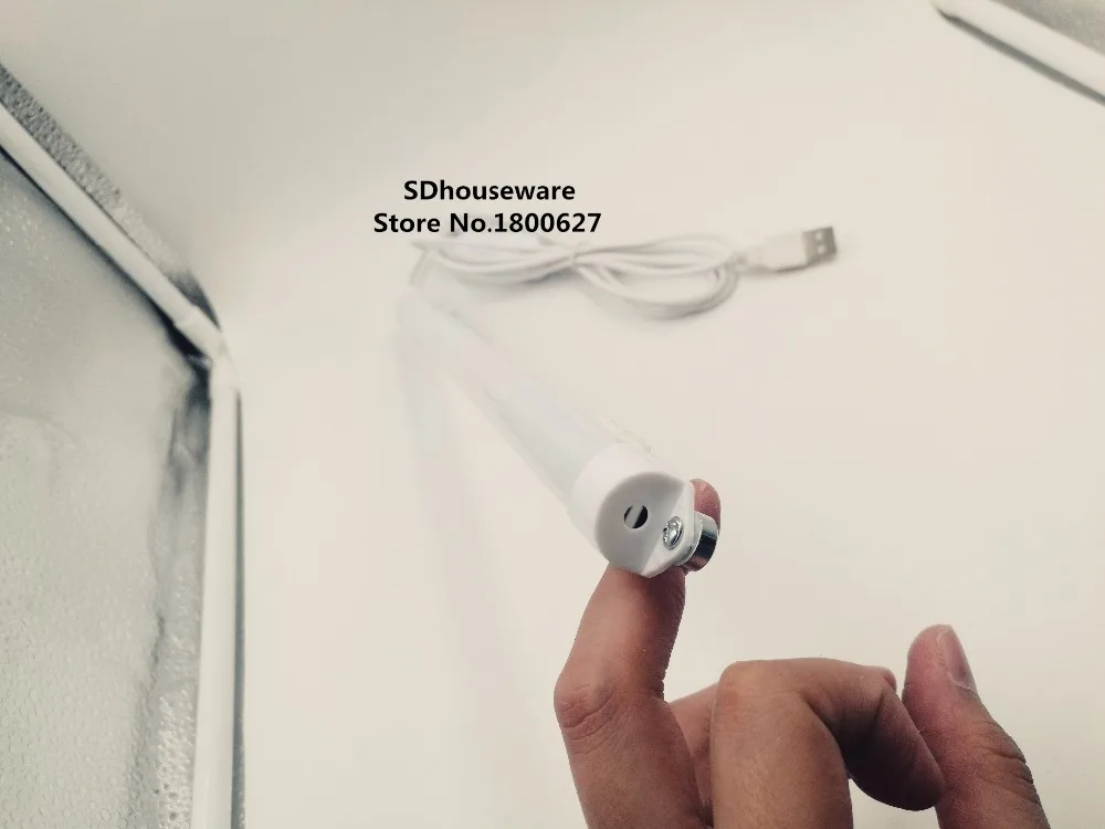 USB СВЕТОДИОДНЫЙ светильник 5 в 2835 SMD светодиодный светильник 32 см 52 см жесткая полоса светильник лампа для чтения книг настольная лампа ночник ультратонкий шкаф