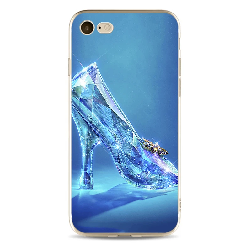 Модные туфли на высоком каблуке балерины чехол TPU 2018 для телефона iPhone 5 5C 5S SE X 6 6S plus 7 7plus 8 8plus|Бамперы| |
