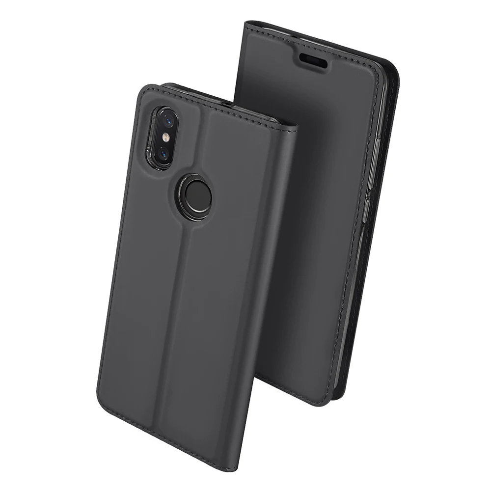 DUX DUCIS Xiaomi Mi 8 Case Luxury Leather Flip for SE Coque Wallet Cover Xiomi Mi8 Funda Original | Мобильные телефоны и