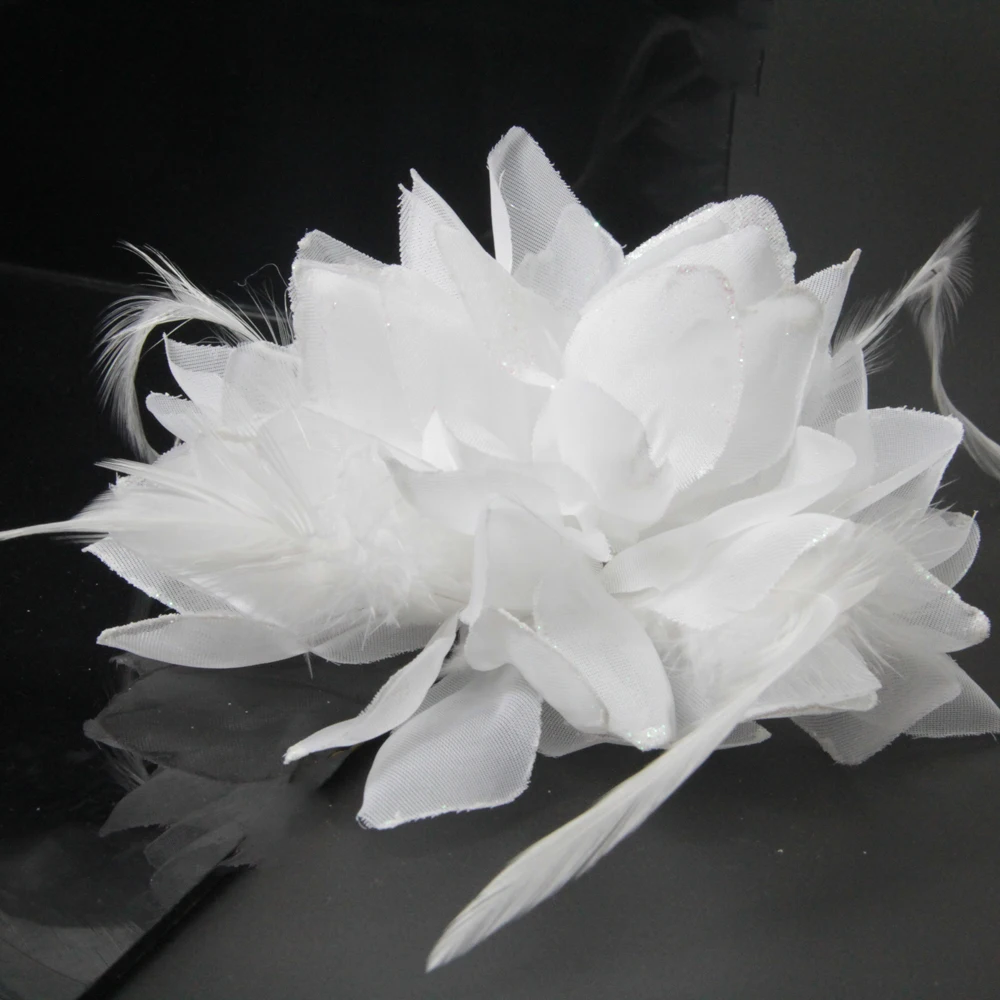 Большая заколка для волос с цветком аллигатора 6 дюймов повязка бантом Детские