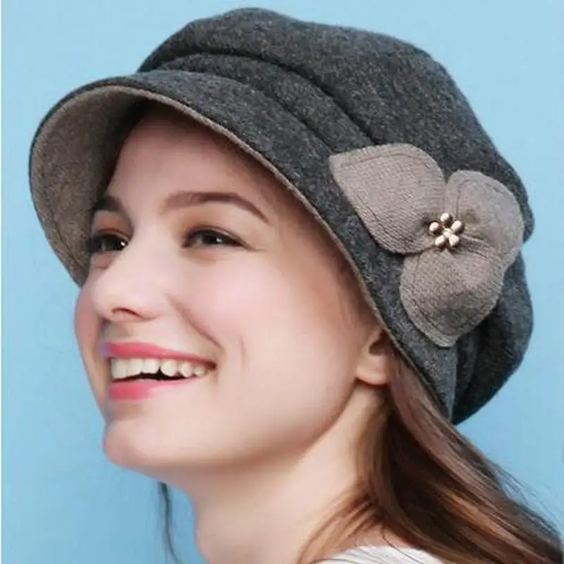 Женская мягкая фетровая шляпа котелок теплая для зимы 2018|fashion fedora hat|fedora hatfashion |