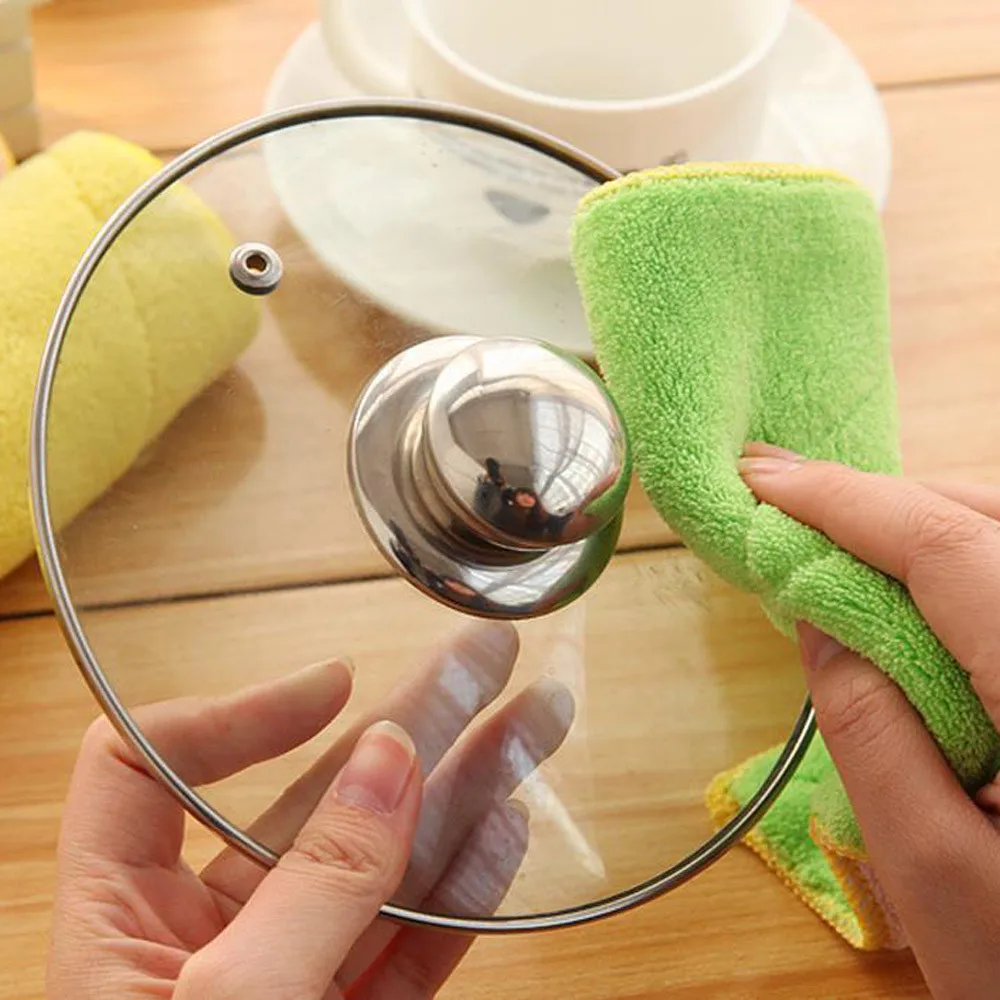 Смешанный цвет полотенце для чистки автомобиля из микрофибры кухонное мытье