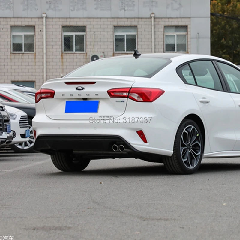 Спойлер для Ford Focus 2019 новый sedan АБС пластик Неокрашенный задний спойлер на крыло
