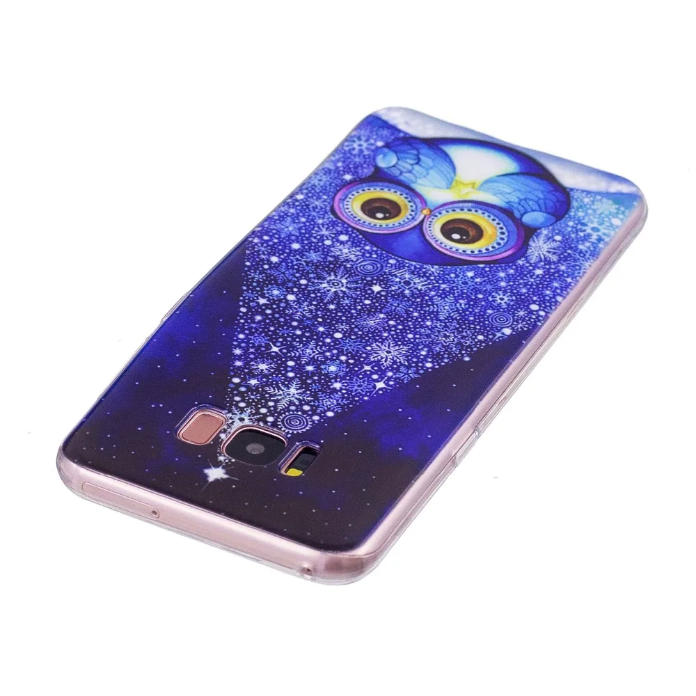 HOTSWEI For Samsung S7 S6 edge S5 Case SAMSUNG Galaxy S8 / Plus Cute Owl Animal Soft TPU Silicone Protective Cover Fundas |