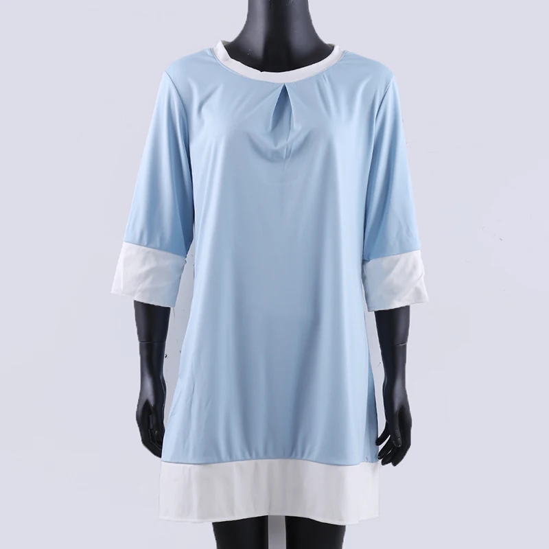 Женское платье повседневные свободные платья женское с коротким рукавом