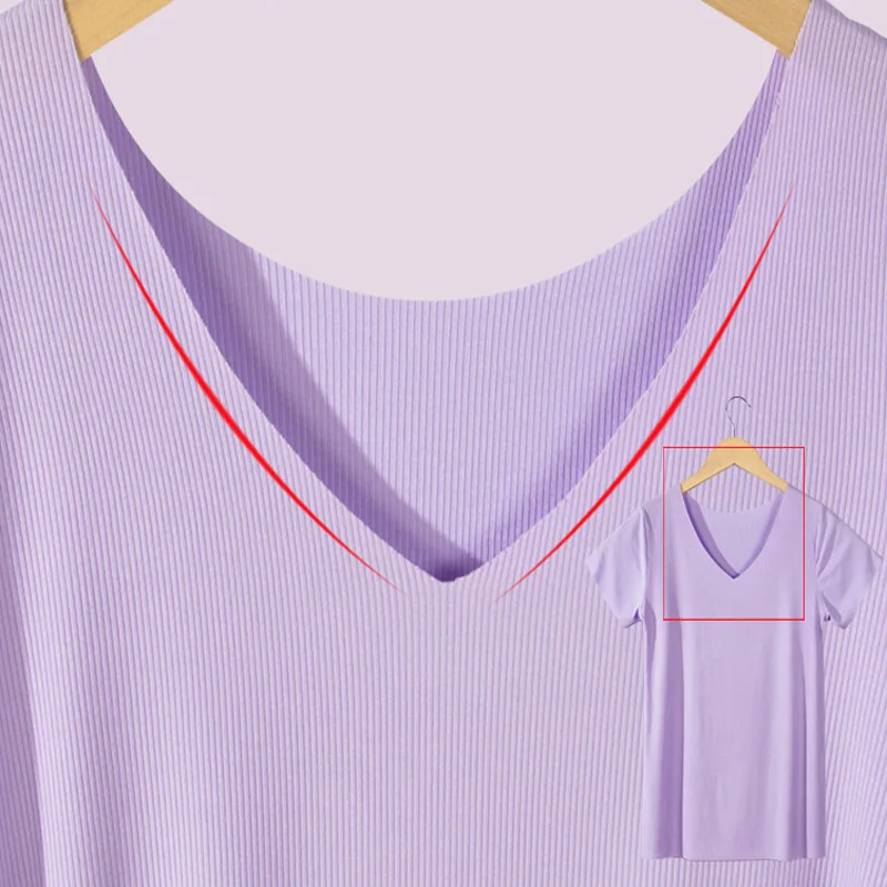 Summer pajamas for women cotton short-sleeved ladies shorts thin student loose seamless home  two-piece pajama set