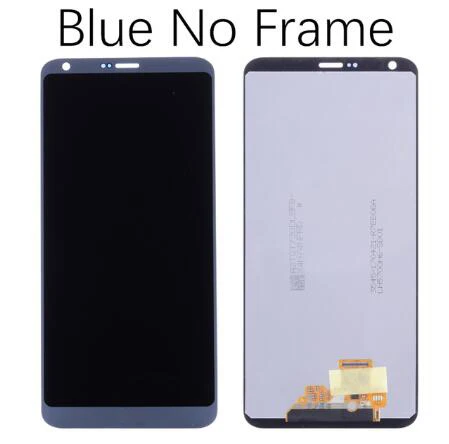 Blue without Frame Мобильный телефон ЖК-дисплей для LG G6 H870 H871 H872 LS993 VS998 ЖК-дисплей сенсорный экран в сборе дигитайзер Рамка для LG G6 ЖК-дисплей - Цвет: Blue without Frame