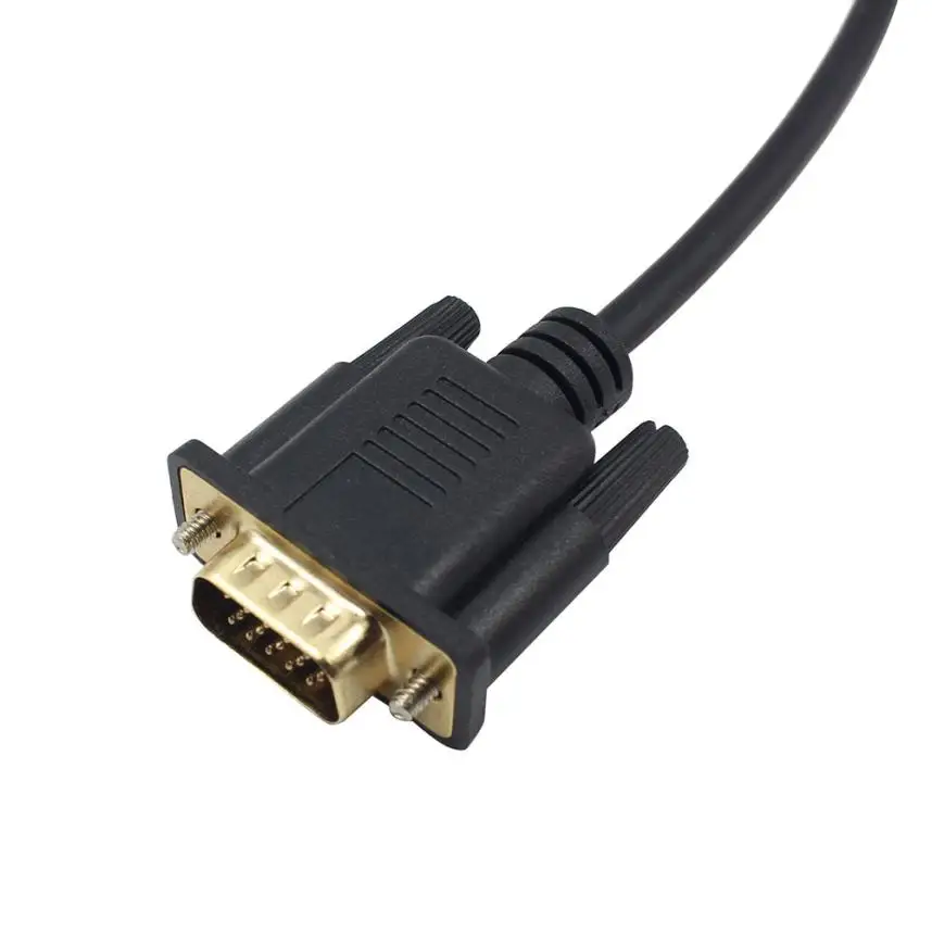 CARPRIE Высокое качество DP в VGA Женский адаптер конвертер кабель для проектора DTV