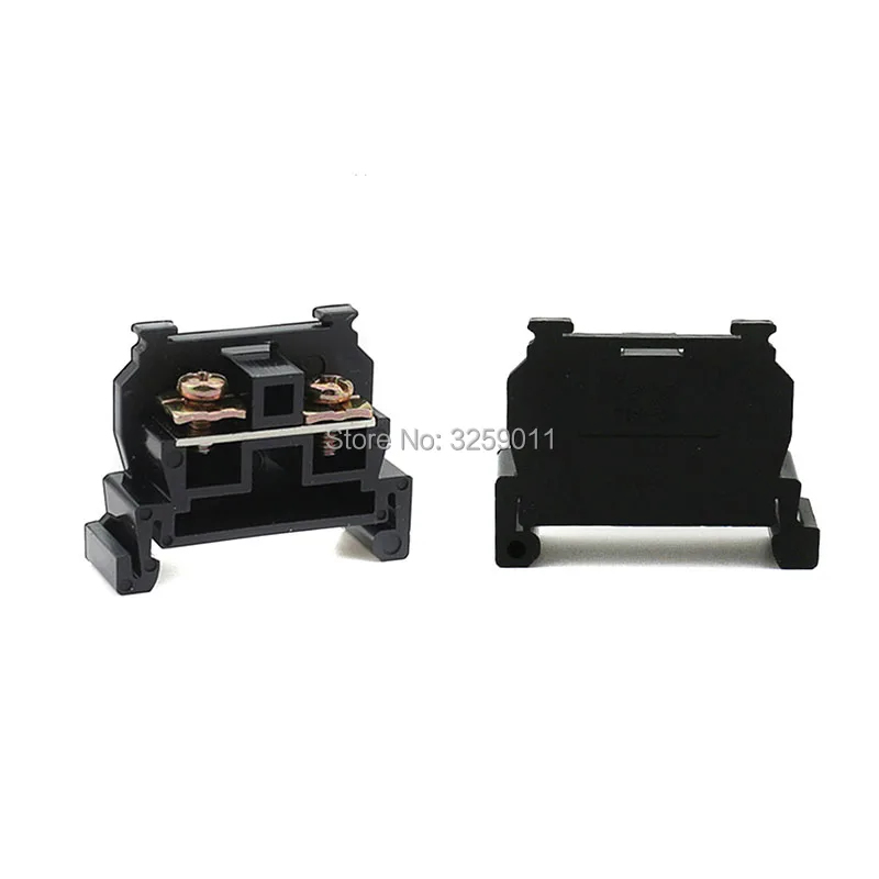100PCS Suyep TBR-30A 30A 600V Wire Screws Terminal Block for Cable Connector Black 2.5-4 mm | Обустройство дома