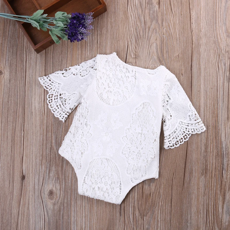 Комбинезоны для новорожденных платья девочек мягкое кружевное цельнокроеное