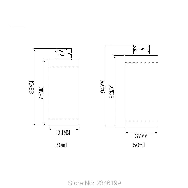 Матовый стеклянный флакон с насосом для лосьона 30 мл 50 10 шт./лот Бамбуковая крышка