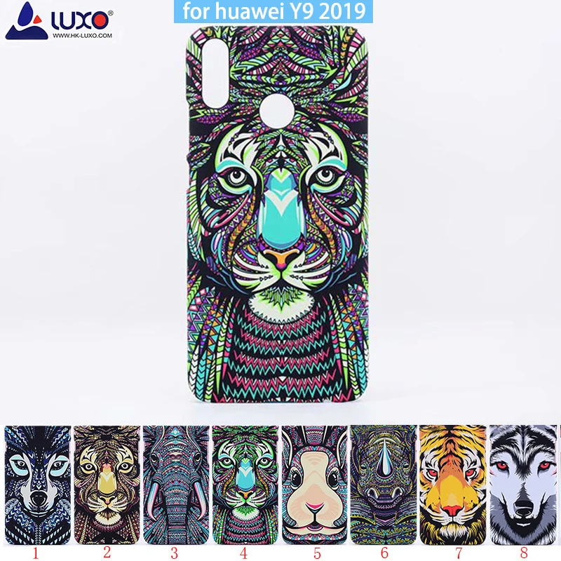 Оригинальный Роскошный чехол для телефона с изображением животных Лев волк Совы