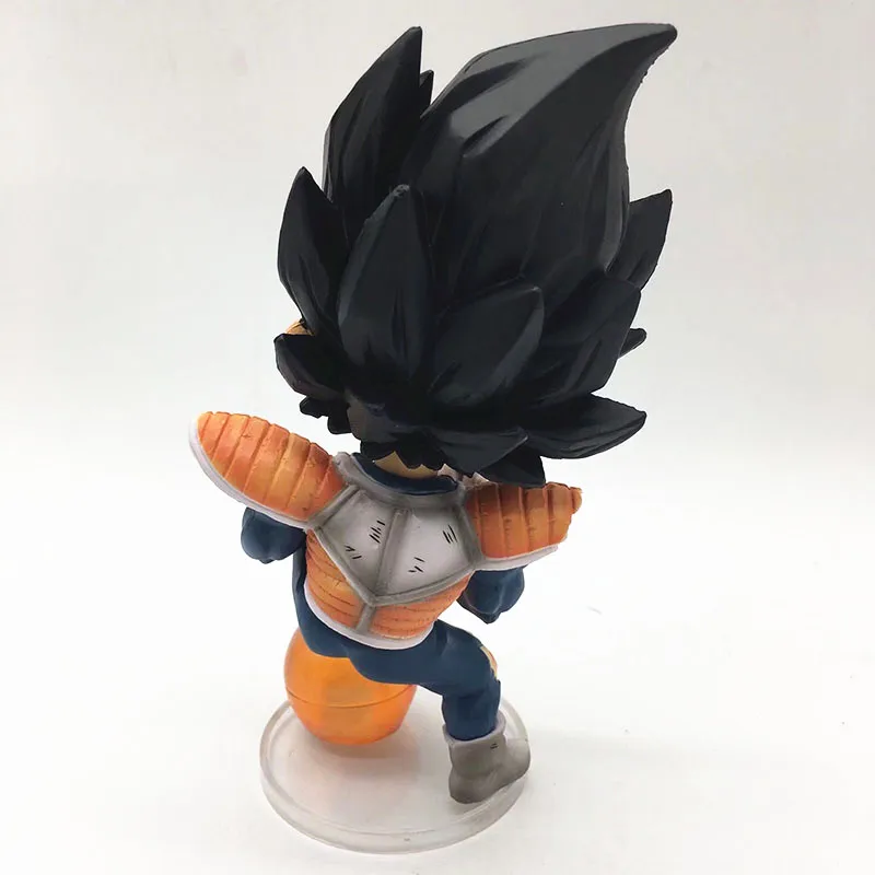Экшн-фигурка Сон Гоку З супер Сайя-Цзинь аниме 15 см борьба с растением ПВХ
