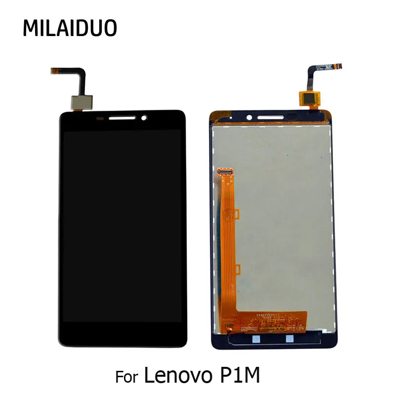 ЖК дисплей для Lenovo VIBE P1M P1ma40 P1mc50 кодирующий преобразователь сенсорного экрана в