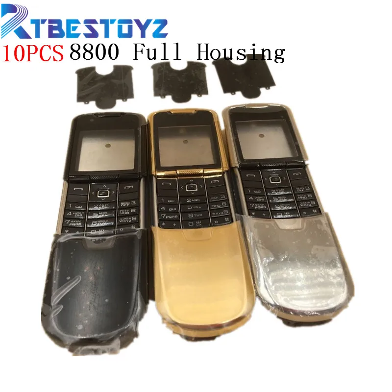 RTBESTOYZ 10 шт./лот Новый чехол с полной крышкой и клавиатурой для Nokia 8800 | Мобильные