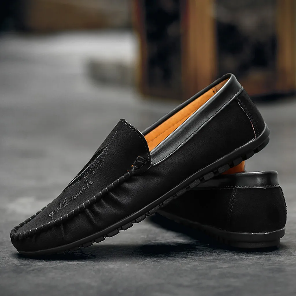 Zapato de vestir piel hombre Модные мужские лоферы летние туфли мокасины слипоны обувь