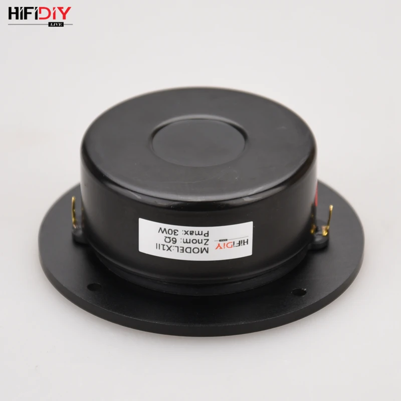 Hifidiy LIVE Q1S 4 дюйма твитер Динамик блок алюминиевая панель Черный Шелковый мембрана 8OHM30W тройной громкоговоритель 94/100/102/103/104 мм