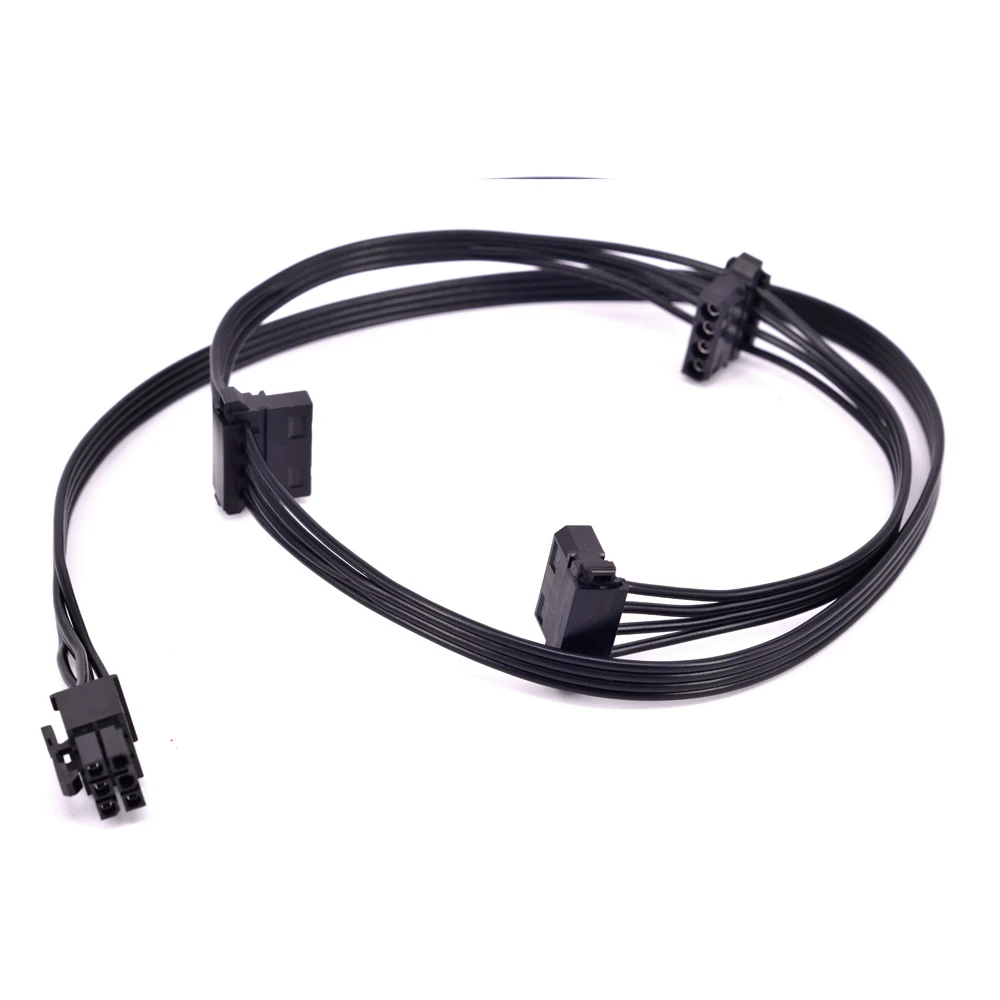 PCI-e 6Pin 1 к 3 IDE Женский Кабель Питания GPU 4Pin Molex D plug для CORSAIR CS Series CS450M CS550M CS650M CS750M |