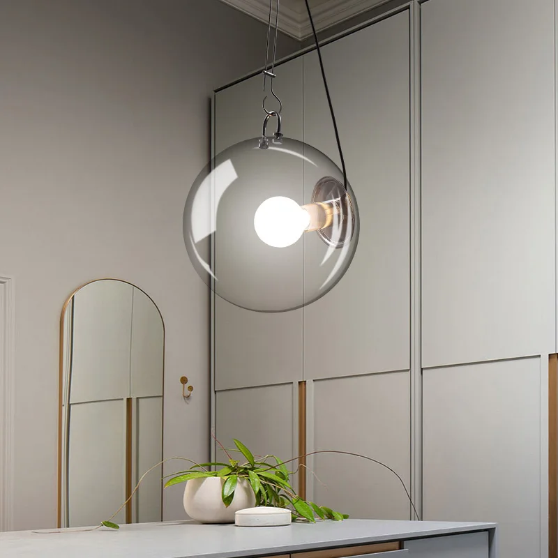 

Modern LED home hanging lights loft chandelier restaurant suspended lighting living room fixtures Nordic bedroom pendant lamps