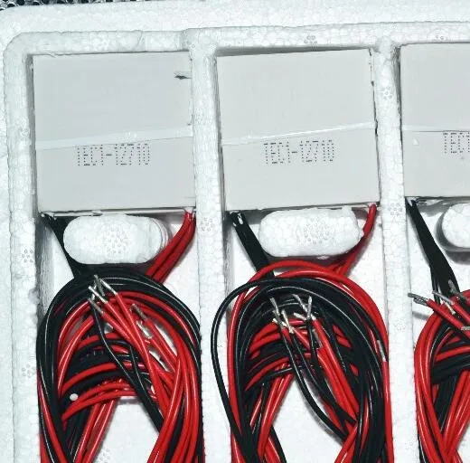 Полупроводниковый Холодильный лист TEC1-12710 40*40 мм Высокая мощность 12V10A большая