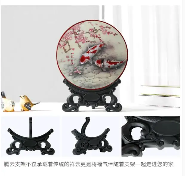 

GOOD 2020 HOME parlor office company TOP decoration thriving business efficacious Mascot FISHES FENG SHUI Sculpture art statue