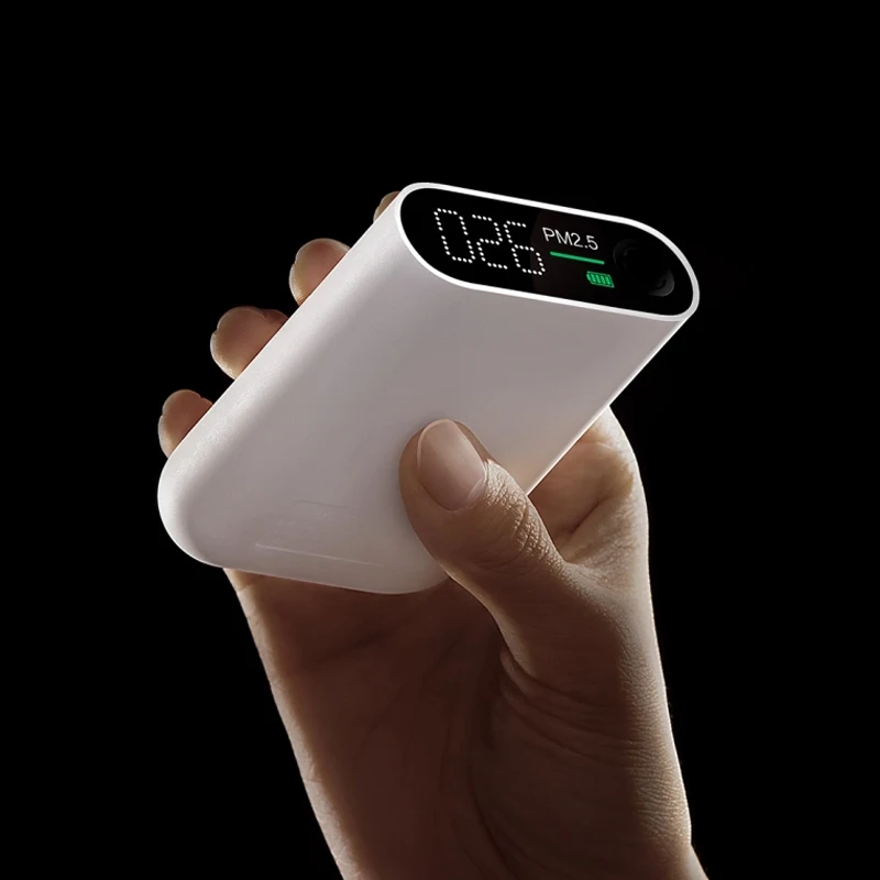 Xiaomi SmartMi умный монитор качества воздуха PM2.5 детектор в реальном времени Точное обнаружение HD экран дисплей длинный режим ожидания портативный