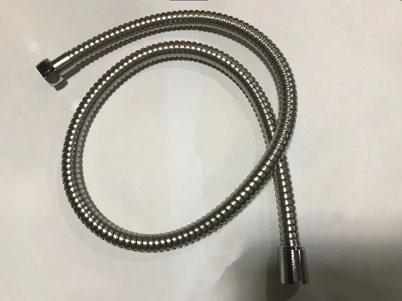 Сменный противоповоротный шланг для душа 2 м гибкая Хромовая душевая головка из