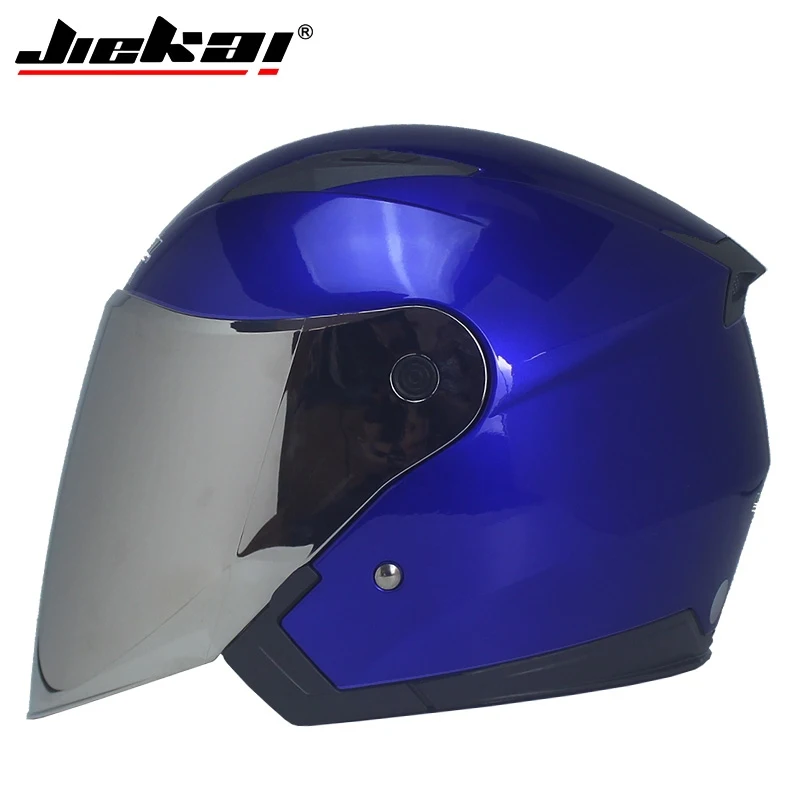 Moto rcycle шлем Мужской Женский четыре сезона capacete para moto cicleta cascos para moto двойные линзы гоночные полушлемы - Цвет: b16