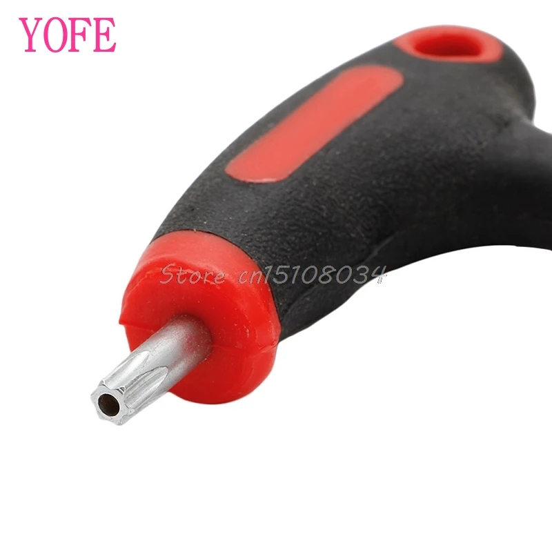 T10/15/20/25/30/40 S08 T Handle Grip Torx & шестигранный ключ Отвертка Инструмент T10/15/20/25/S08 Оптовая