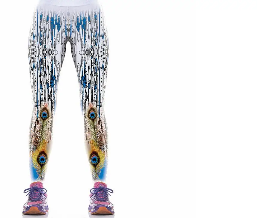 3D Printed Sexy Womens Workout Leggings For Joggers Fitness legging high waist Elastic Gymnasium leggings pants