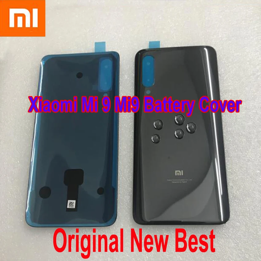 100% Лучший Оригинальный Новый чехол для аккумулятора Xiaomi Mi 9 Mi9 задняя крышка