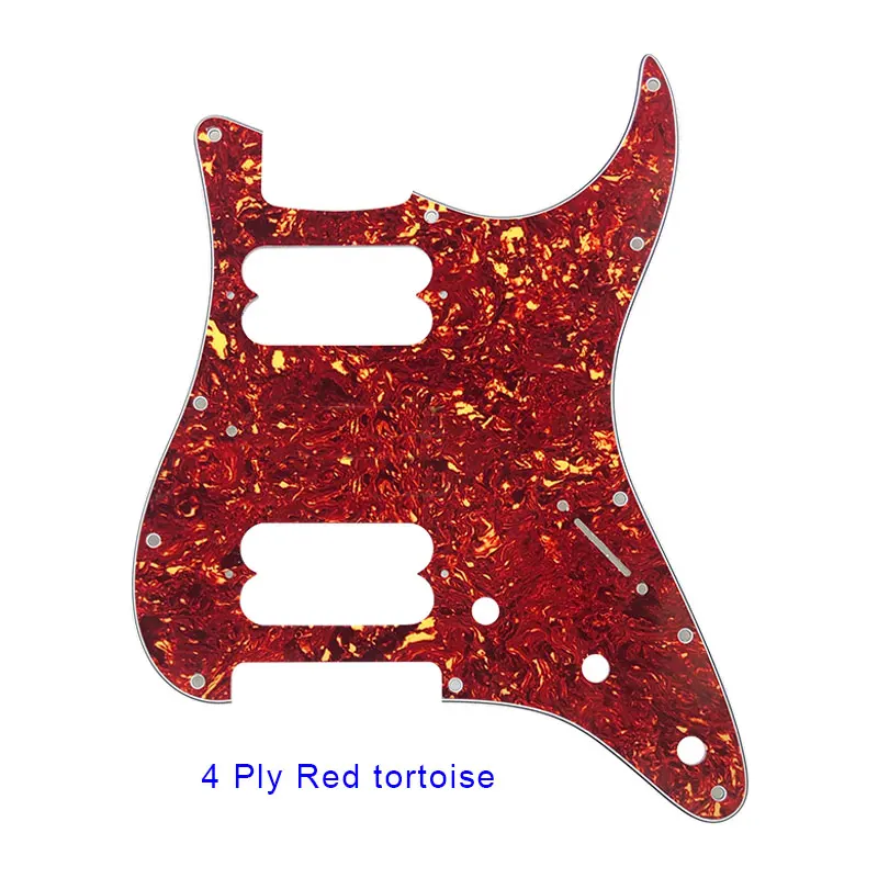 Pleroo гитарные аксессуары гитарные накладки 11 винтовых отверстий для fender стандартный и современный Stratocaster ST HH Стиль гитары